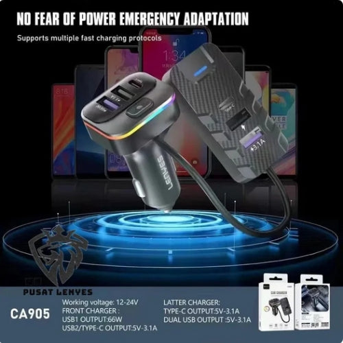 Lenyes - Portable Car Charger